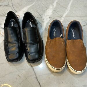 💙 2 PAIR Boys Dress Shoes 💙